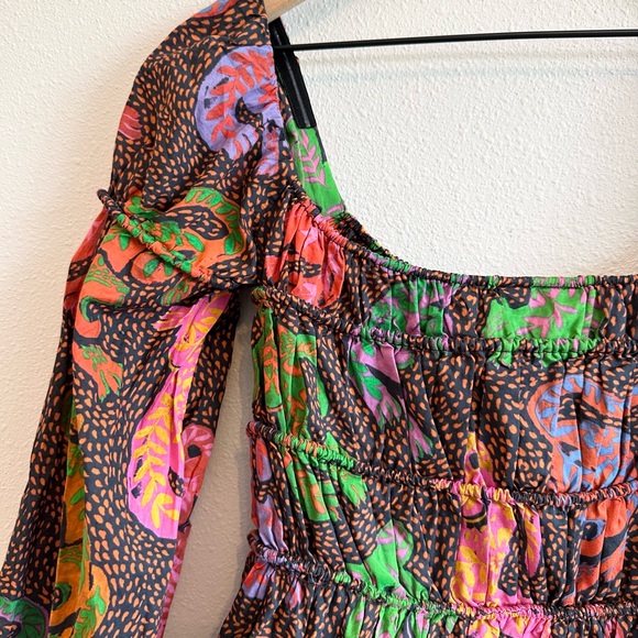 NWT Farm Rio Wild Leopards Dress XS - Picture 8 of 9